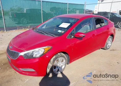 2016 Kia Forte Lx from USA, damaged, VIN KNAFX4A64G5540946